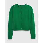 Gap 487697-01 Dětský kardigan se vzorem srdce Zelená – Zboží Dáma