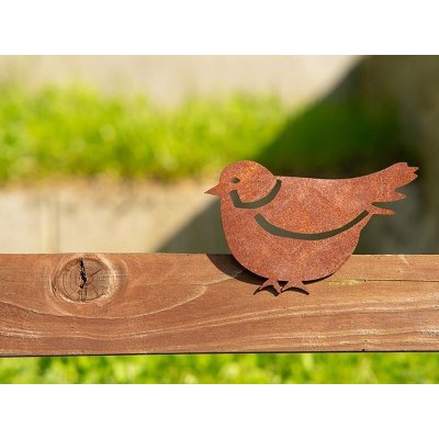 Zahradní dekorace z cortenu Vrabec 1, 15×10 cm – Hledejceny.cz