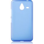 Pouzdro Jelly Case Microsoft Lumia 640 XL - CASE "FROSTED" modré