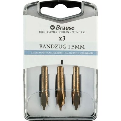 Brause 318015B Kaligrafický hrot 1,5 mm 3 ks – Zboží Dáma