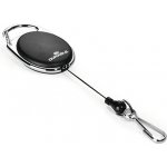 Durable Držák jmenovek Style, černá, výsuvný, karabina, DURABLE 832701 107004 – Zboží Dáma