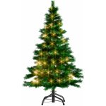 Casaria Umělý vánoční stromeček RUDOLPH se světýlky, 150 cm, zelená – Hledejceny.cz