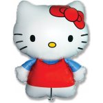 Amscan Foliový balonek Hello Kitty červené šaty 56 x 69 cm – Zboží Mobilmania