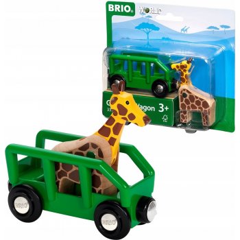 Brio Safari vagón s žirafou