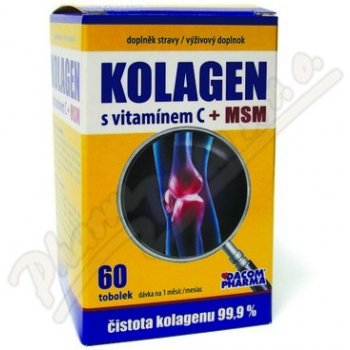 Dacom Pharma Kolagen s Vitamínem C + MSM 60 tablet