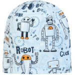 ESITO jarní čepice Robot modrá – Zboží Mobilmania