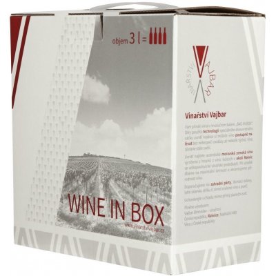 Vinařství Vajbar Ryzlink vlašský Bílé 12,5% 3 l (karton) – Hledejceny.cz