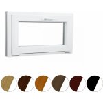 Aluplast Sklopné plastové okno bílé 130x50 – Zbozi.Blesk.cz