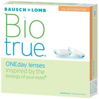Bausch & Lomb Biotrue ONEday for astigmatism 90 čoček – Zbozi.Blesk.cz