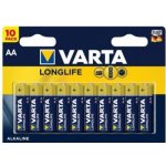 Varta Longlife AA 10 ks 961054 – Hledejceny.cz