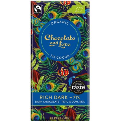 Chocolate and Love Rich Dark 71 % 80 g