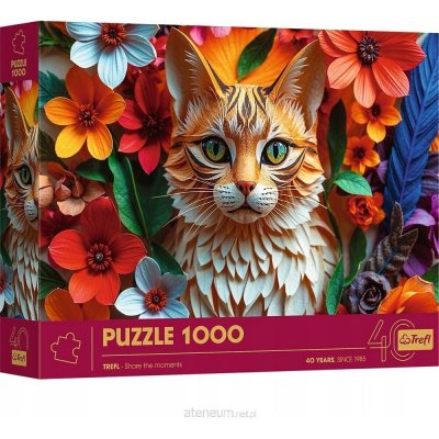 Trefl Kočka 1000 dílků – Zboží Dáma
