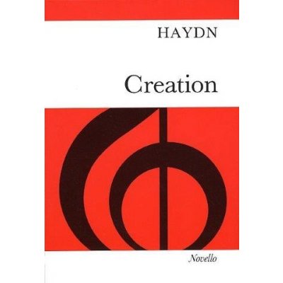Franz Joseph Haydn Creation SATB noty na sborový zpěv klavír varhany
