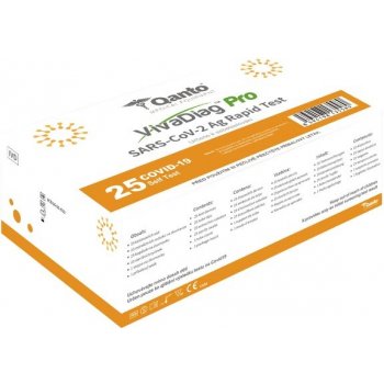 VivaChek Biotech Hangzhou ViVaDiag PRO SARS-CoV-2 Ag Rapid Test 25 ks