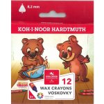 Koh-i-noor Voskovky trojhranné 12 ks 8272 – Hledejceny.cz