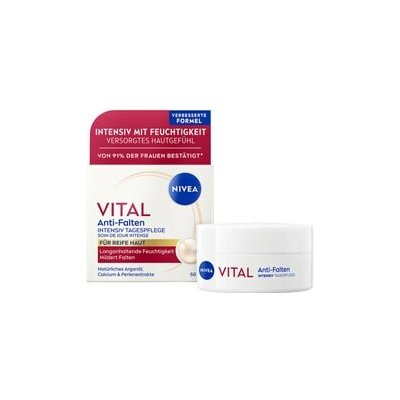 Nivea Vital Anti-Falten Intensiv Tage LS Flege denní krém 50 ml – Hledejceny.cz