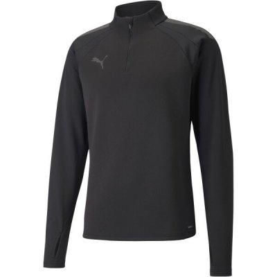 Puma INDIVIDUALLIGA WARM 1 4 ZIP TOP Černá,Tmavě šedá – Zbozi.Blesk.cz