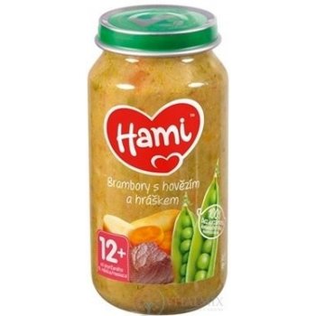 Hami Brambory s hovězím a hráškem 250 g