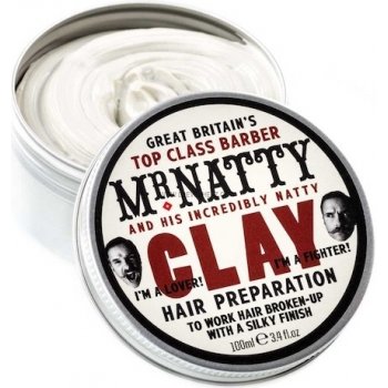 Mr. Natty Hlína na vlasy Clay Hair Preparation 100 ml