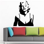 U Foťáka Samolepka na zeď Marilyn Monroe lips 48x60cm – Zboží Mobilmania