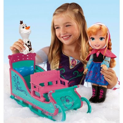 Jakks Pacific Disney Ledové království Anna a Olaf na saních