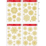 MFP Paper Okenní fólie vánoce glitr VA010 20 x 30 cm – Hledejceny.cz