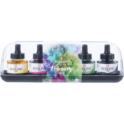 Royal Talens akvarelové inkousty Aquarell Ink 30 ml 5 ks základní – Zboží Dáma