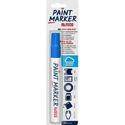 Alteco Paint Marker 8 g blistr modrý 9576 – Zboží Mobilmania