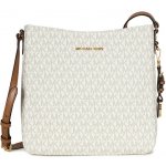 Michael Kors Jet set Travel Large Logo messenger Vanilla – Zboží Dáma