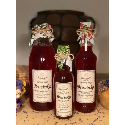 Sedmikráska ovocný sirup Brusinka 0,5 l – Hledejceny.cz