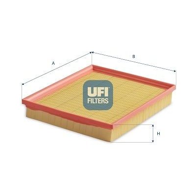 Vzduchový filtr UFI 30.E77.00 – Hledejceny.cz