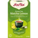 Čaj Yogi Tea BIO Zelený čaj Matcha Lemon 17 x 2 g