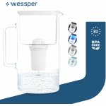 Wessper D2 Borosilicate Aquaclassic 3,3 l bílá – Zboží Dáma