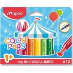 Maped Voskovky Color'Peps Wax Jumbo 12 barev – Hledejceny.cz