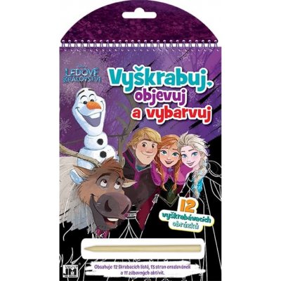 Ledové království Vyškrabuj objevuj vybarvuj – Zboží Dáma