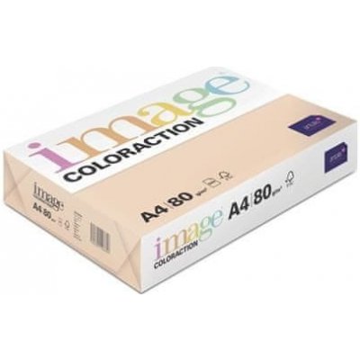 SPARE PRINT Image Kancelářský papír Coloraction A4/80g Savana meruňková SA24 500 listů – Sleviste.cz