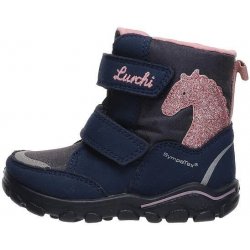 Salamander Lurchi dětská zimní obuv 33-33028-32 Kalea blue pink