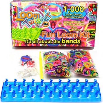 LOOM BANDS Twister set 1000ks