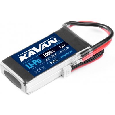 KAVAN Li-Po 1000mAh/7.4 V 40/80C 7,4Wh – Zboží Mobilmania