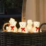 Konstsmide Season LED světelná figurka medvídek 5ks jako řetěz 6231-103 – Hledejceny.cz