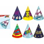 MFP klobouček karnevalový 16cm papírový mix č.3 6ks – Zboží Dáma