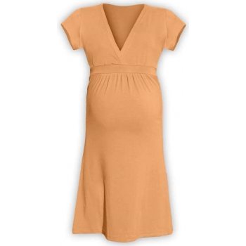 Těhotenské šaty Šarlota sv. oranžová