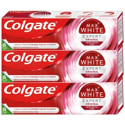 Colgate Max White Expert Original 3 x 75 ml