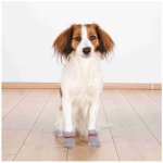 Trixie Protiskluzové šedé ponožky 2 ks pro psy – Zboží Mobilmania