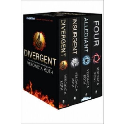 Divergent Series Box Set Books 1-4 Plus World of Divergent Roth Veronica – Sleviste.cz