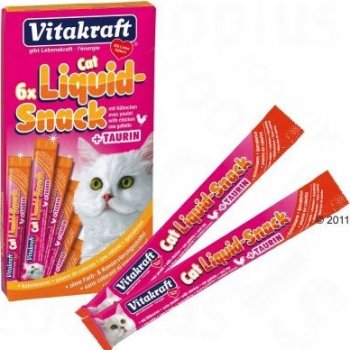 Vitakraft Cat Liquid snack kuře 6 x 15 g od 54 Kč - Heureka.cz