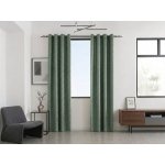 Zatemňovací závěs LOOM VELVET 140x250 cm, zelený Zavěšení: Kovové kroužky – Hledejceny.cz