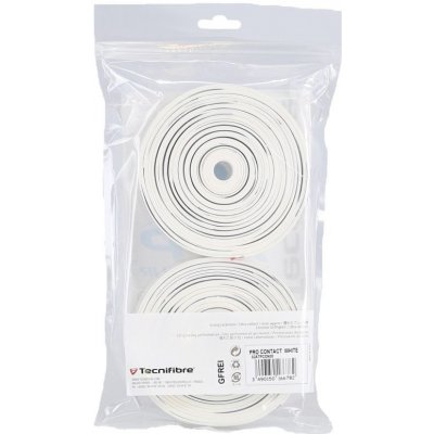 Tecnifibre Pro Contact 30 ks New Bílá – Zboží Dáma