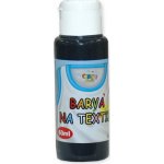 Barva na textil 60 ml černá FF002-10 – Zboží Mobilmania