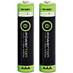 Powerton AAA 900mAh 2ks AB001WPN3AB2 – Zboží Živě